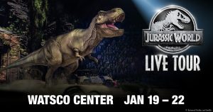 jurassic world live tour watsco center